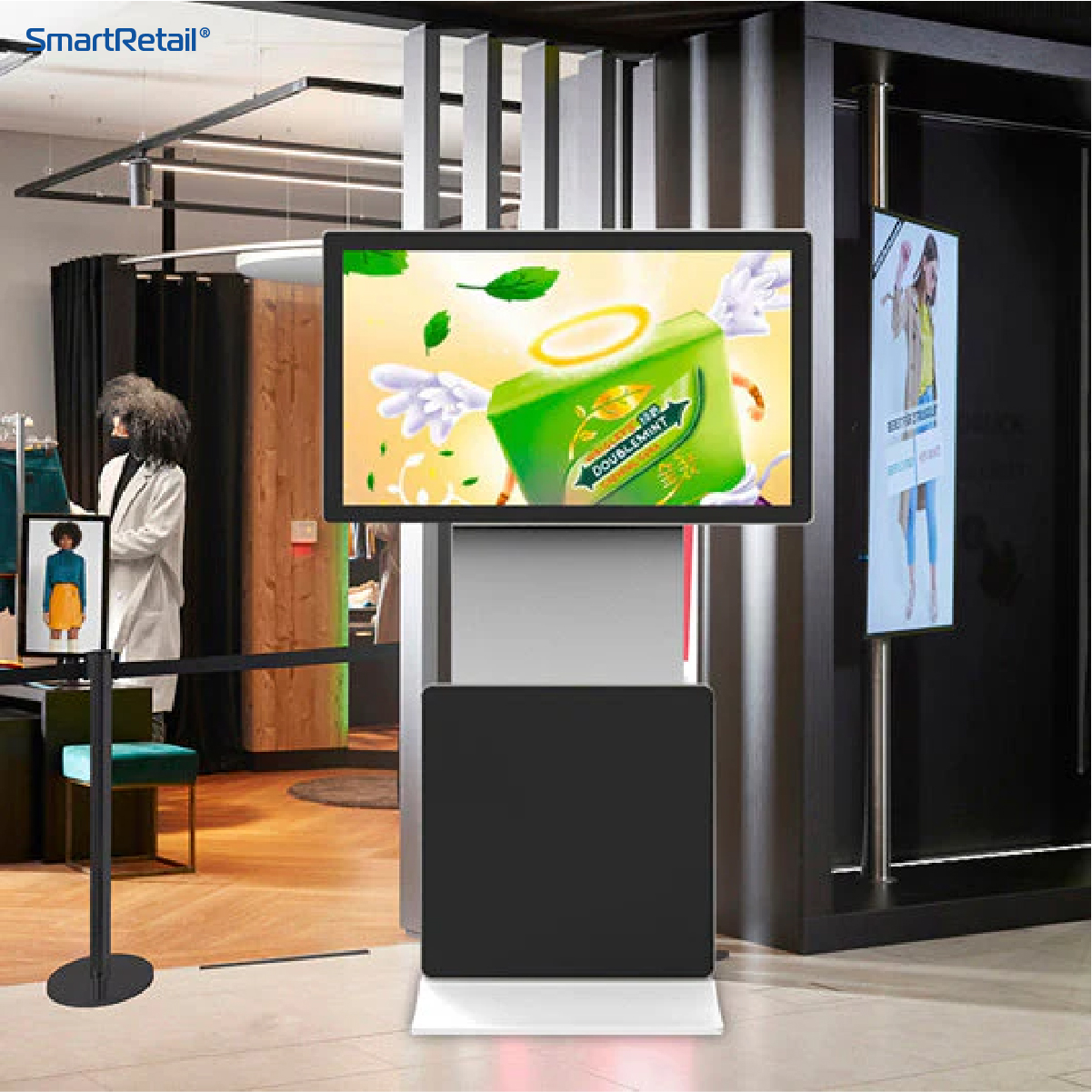 Ảnh 8 của Màn hình chân đứng dáng xoay 50 inch