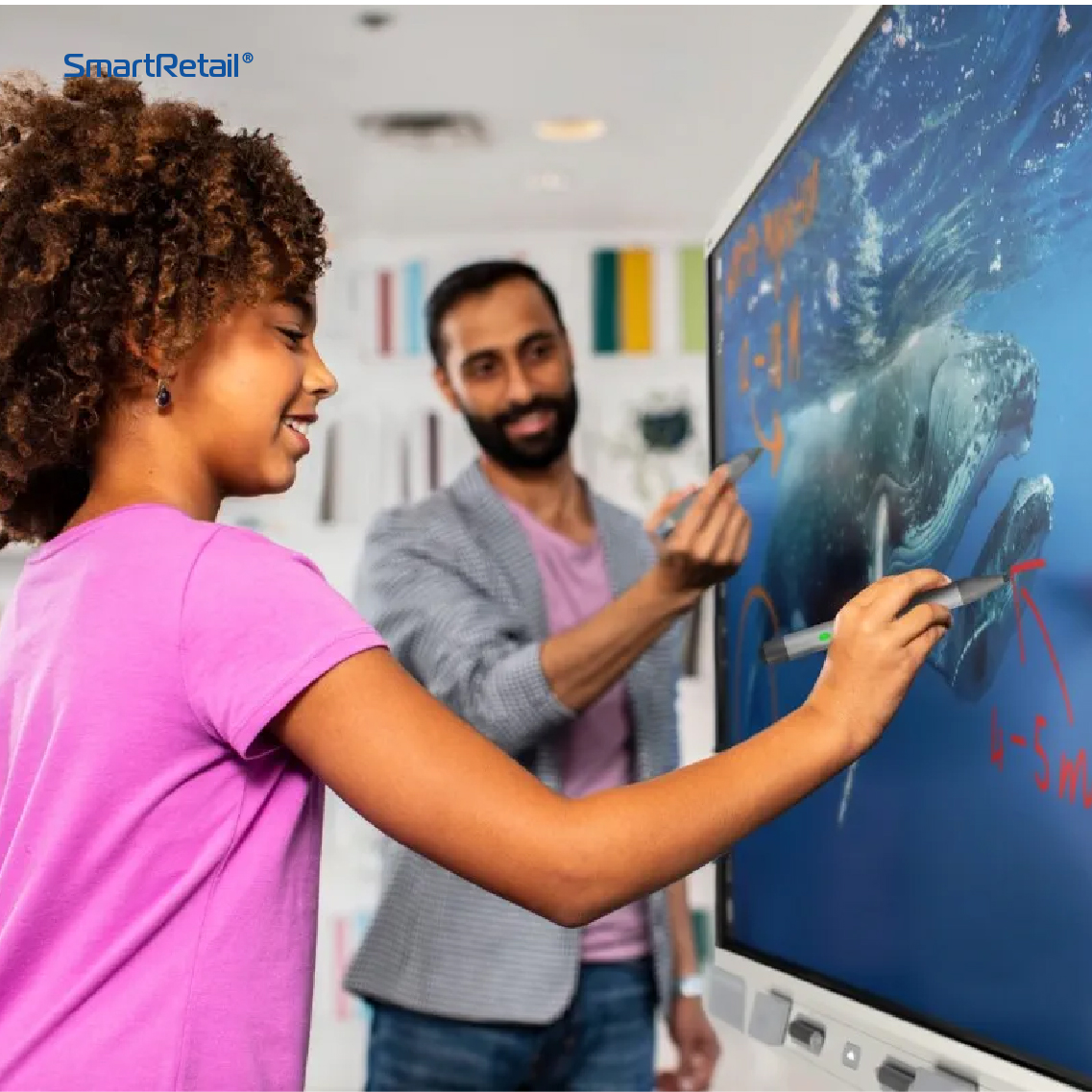 Ảnh 4 của Màn hình tương tác thông minh thế hệ mới 110 inch