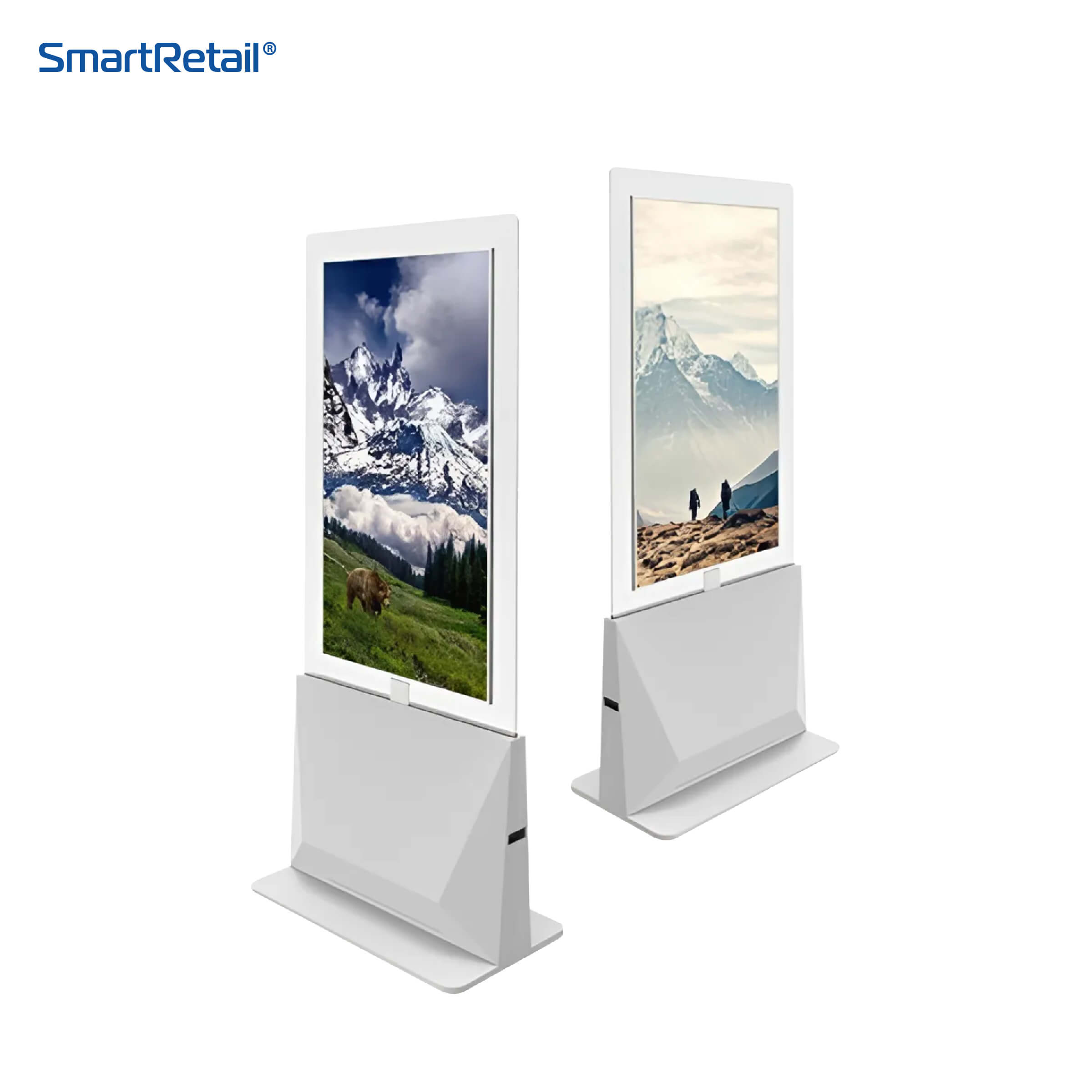 Ảnh 5 của Màn hình quảng cáo chân đứng trong suốt 43 inch | Màn hình chân đứng trong suốt 