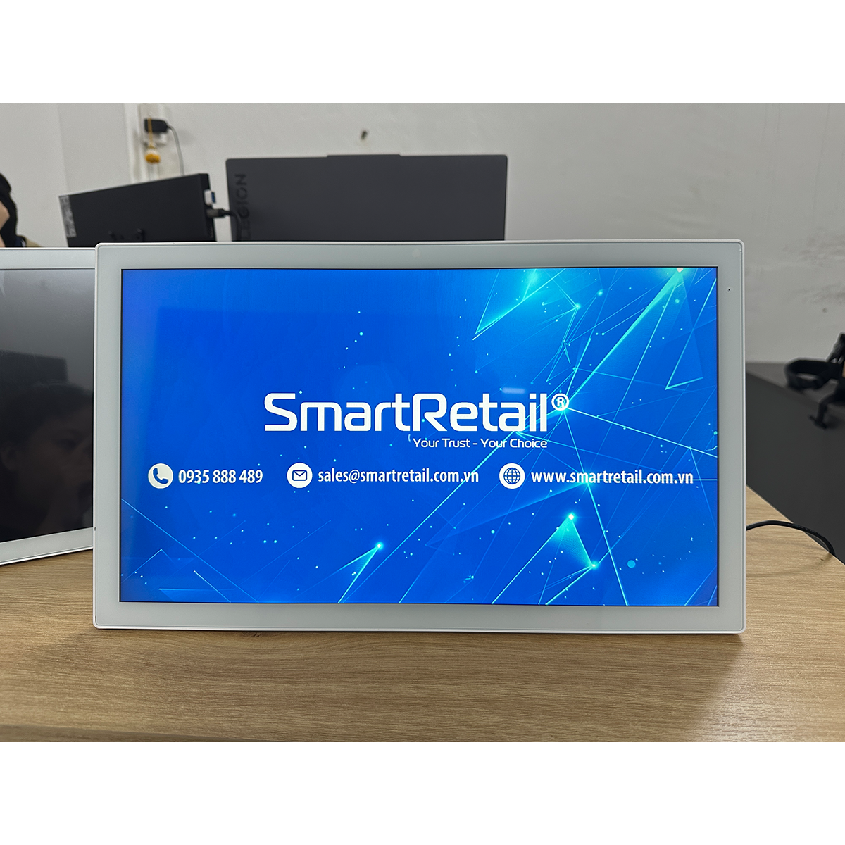Ảnh 5 của Màn Hình Cảm Ứng Để Bàn Treo Tường 15.6 Inch | Android Tablet RK3566
