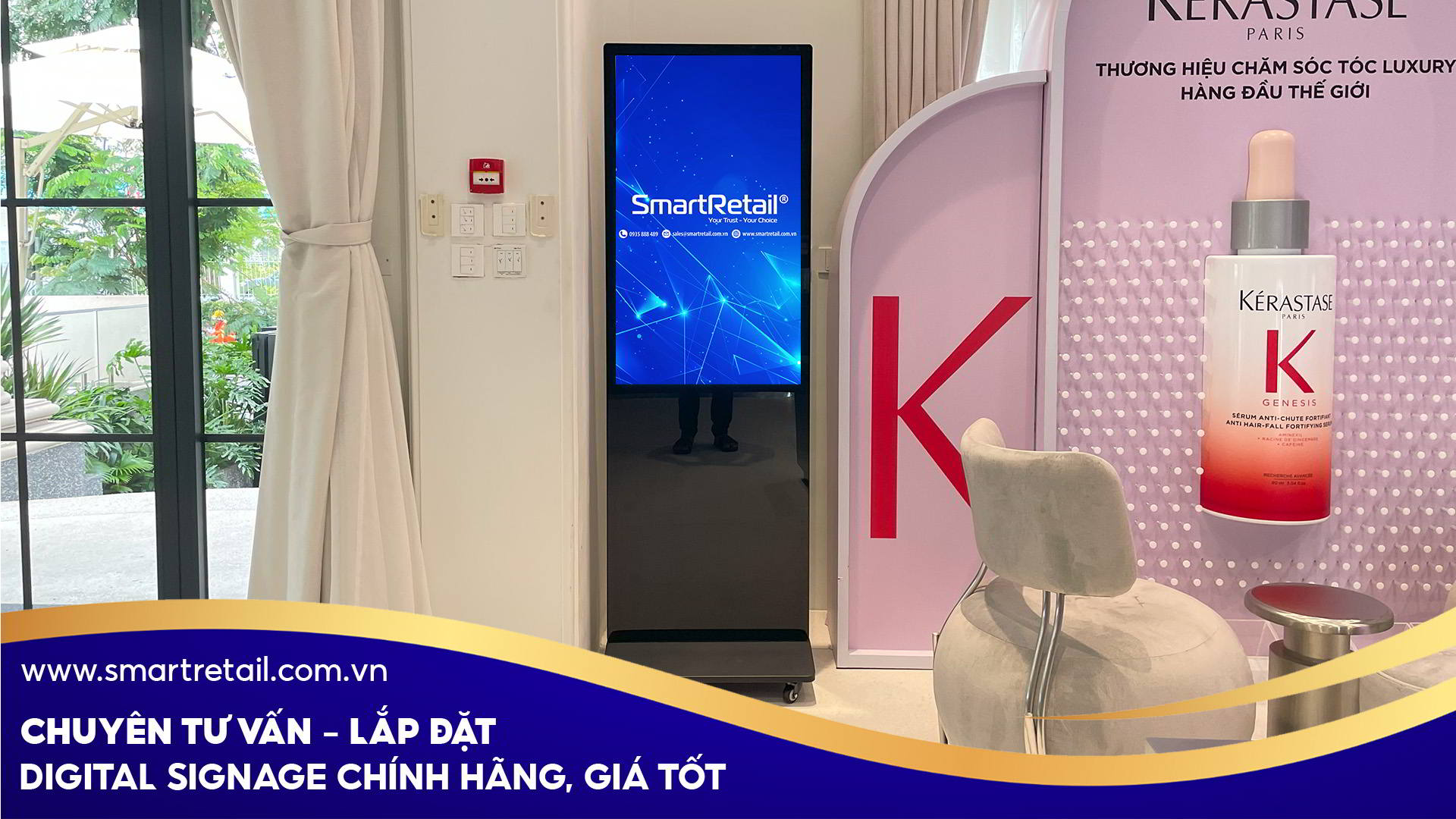 Standee Dien Tu