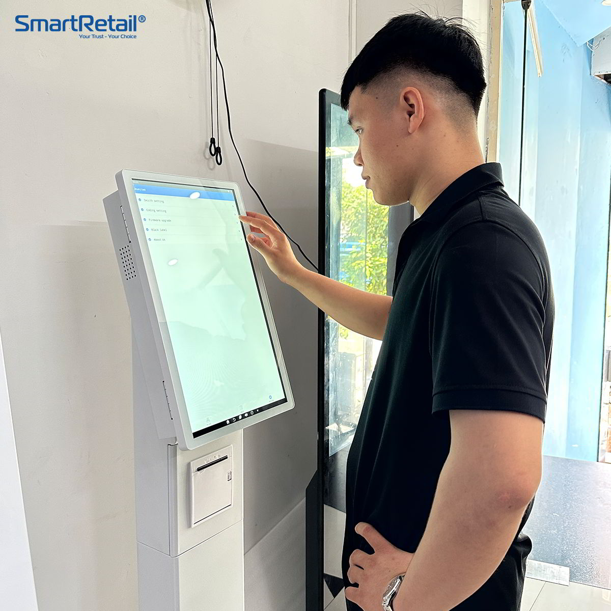 Ảnh 5 của Kiosk tự phục vụ đọc CCCD gắn chip thế hệ mới 21.5 inch
