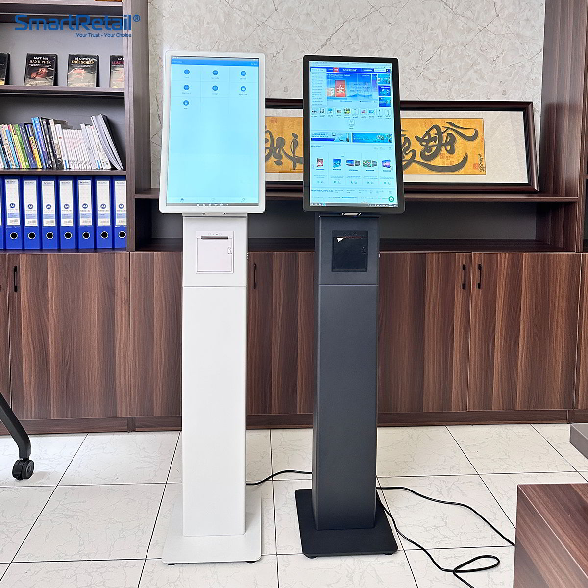 Ảnh 3 của Kiosk tự phục vụ đọc CCCD gắn chip thế hệ mới 21.5 inch