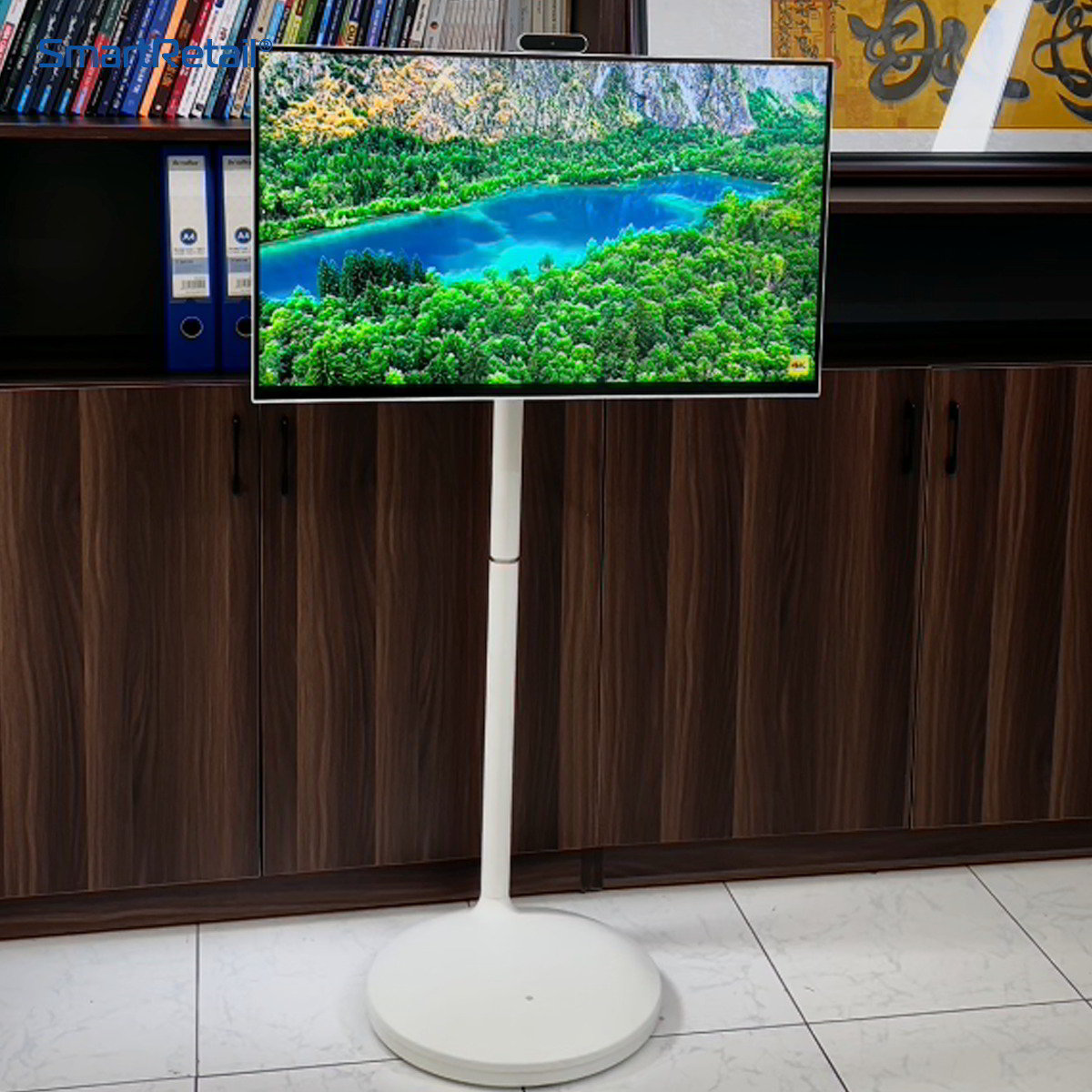 Ảnh 3 của Màn hình cảm ứng di động 24 inch |Smart LCD Move 360 chân đứng di động