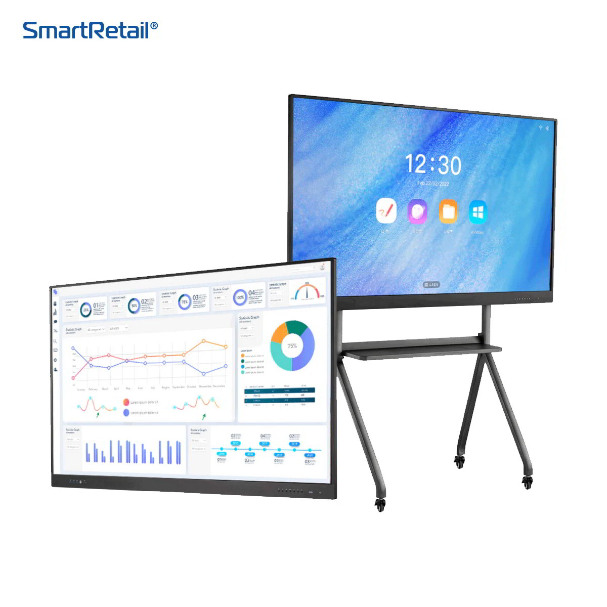 Ảnh 7 của Màn hình tương tác thông minh 65 Inch tích hợp AI Android 15