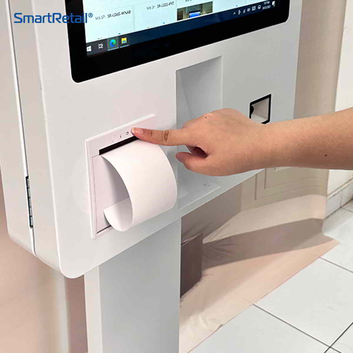 Ảnh 2 của Máy Kiosk tự phục vụ Android 14 | Self Ordering Kiosk 32 inch