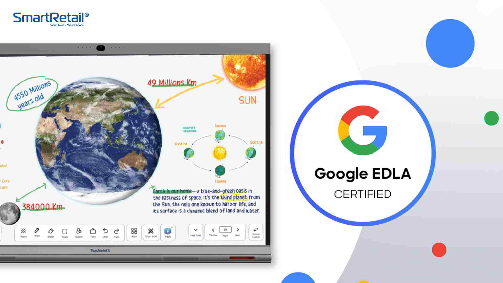 Chứng nhận Google EDLA là gì? Vì sao cần có trong màn hình tương tác?