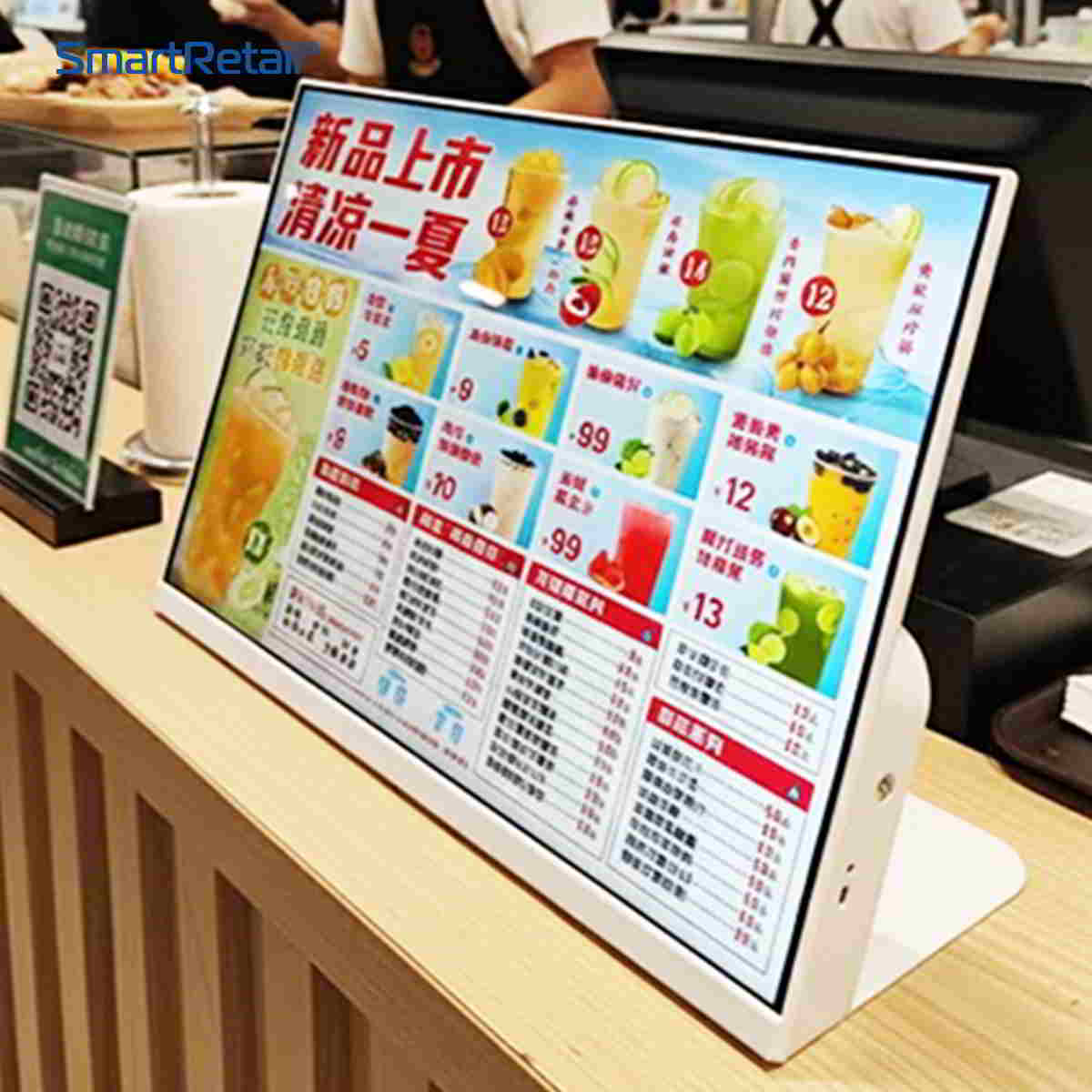 Ảnh 14 của Màn hình menu điện tử để bàn 24 inch
