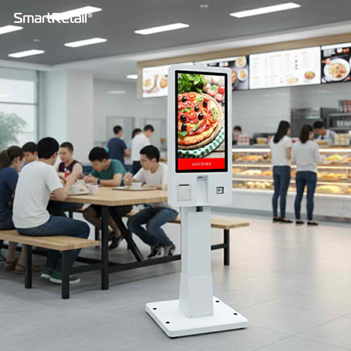 Ảnh 10 của Máy Kiosk tự phục vụ Android 14 | Self Ordering Kiosk 32 inch