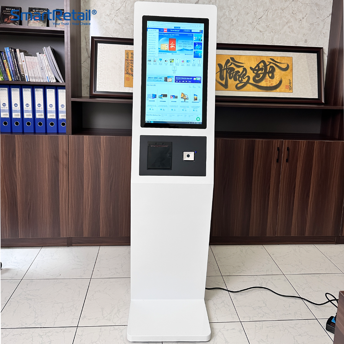 Ảnh 2 của Kiosk tự phục vụ đọc CCCD gắn chip thế hệ mới 22 inch
