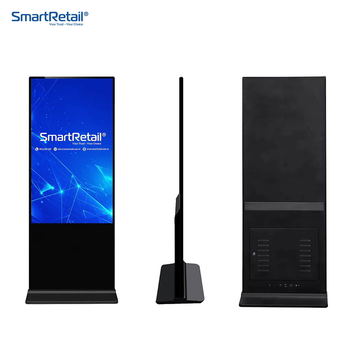 Ảnh 12 của Màn hình cảm ứng chân đứng 43 inch | Màn hình Standee Điện Tử