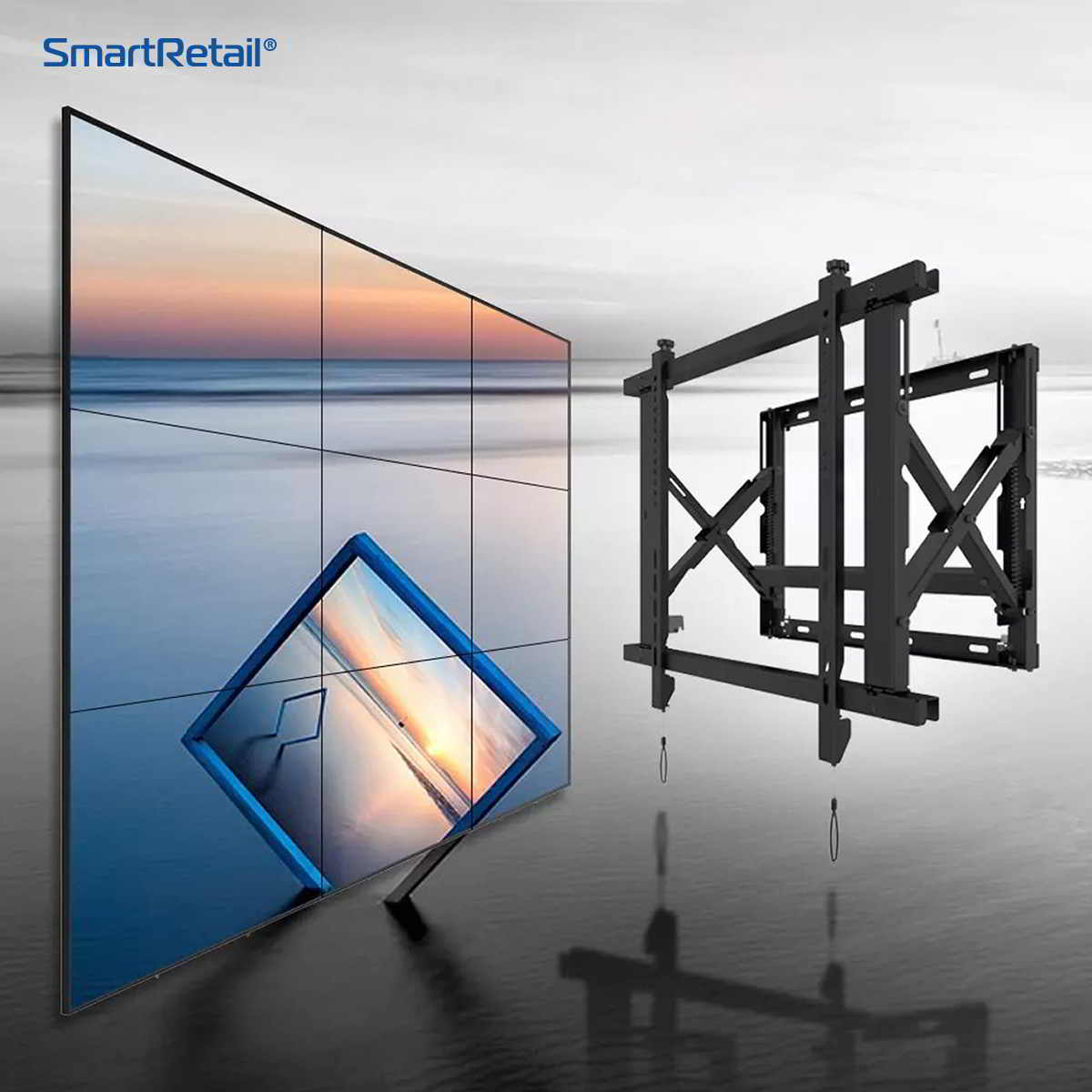Ảnh 5 của Giá Treo Màn Hình Ghép SmartRetail