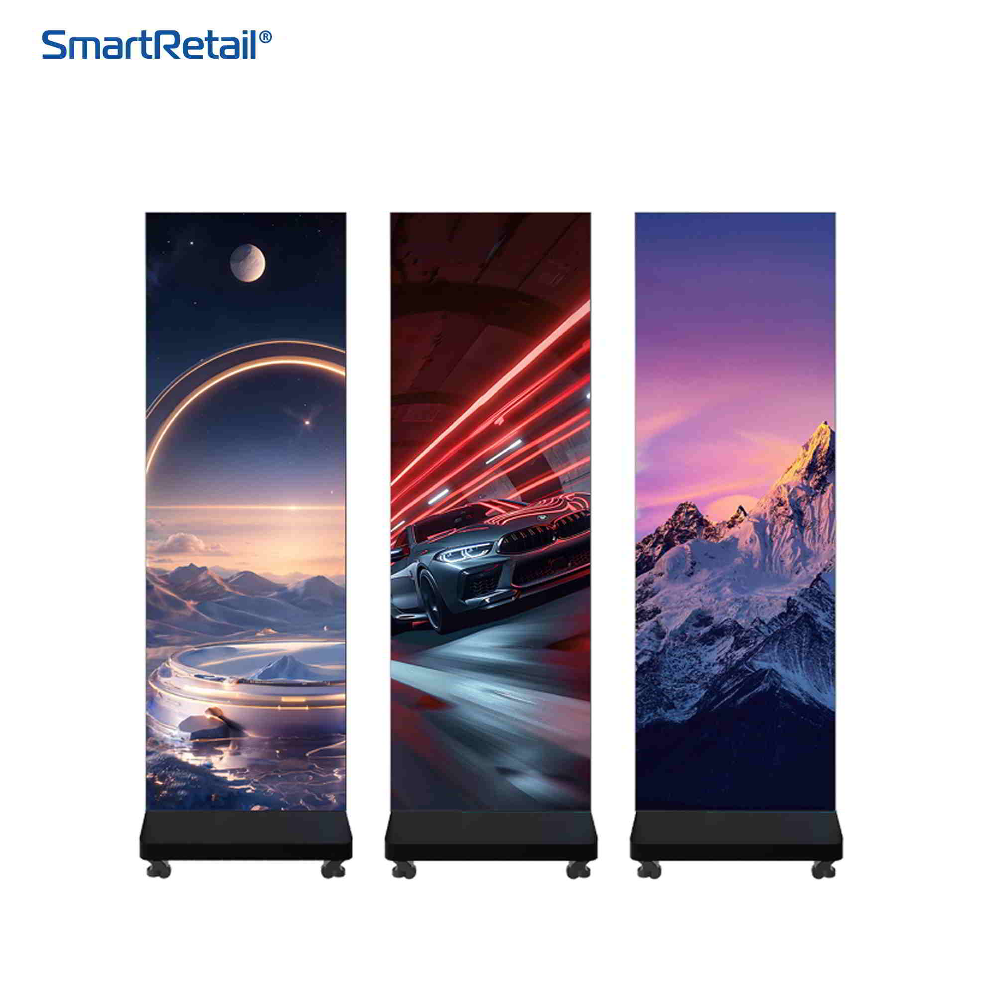 Ảnh 6 của Màn hình Led mẫu Standee LED – LED Electronic Poster “First Brand”