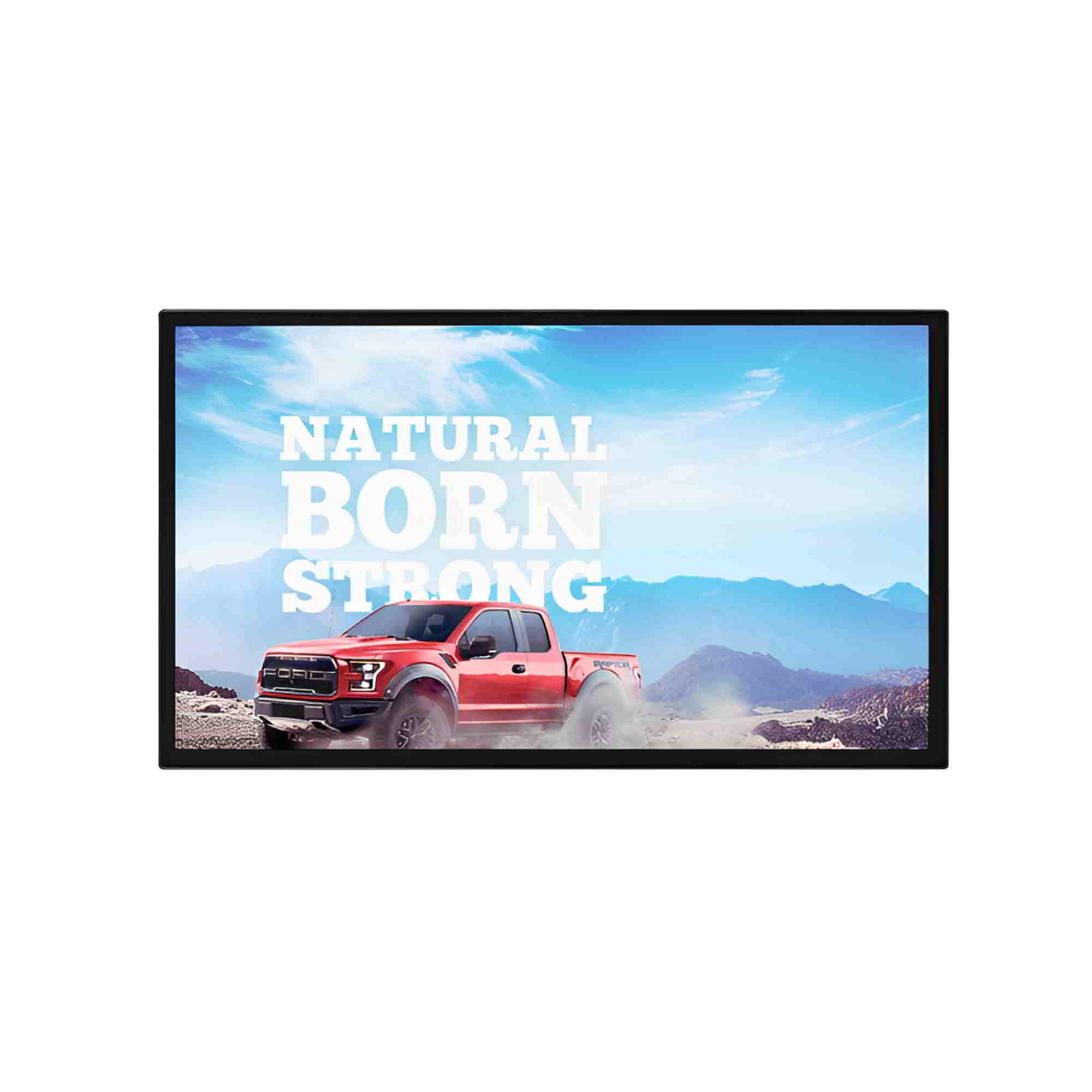 Màn hình quảng cáo treo tường 16 inch - viền 20mm  