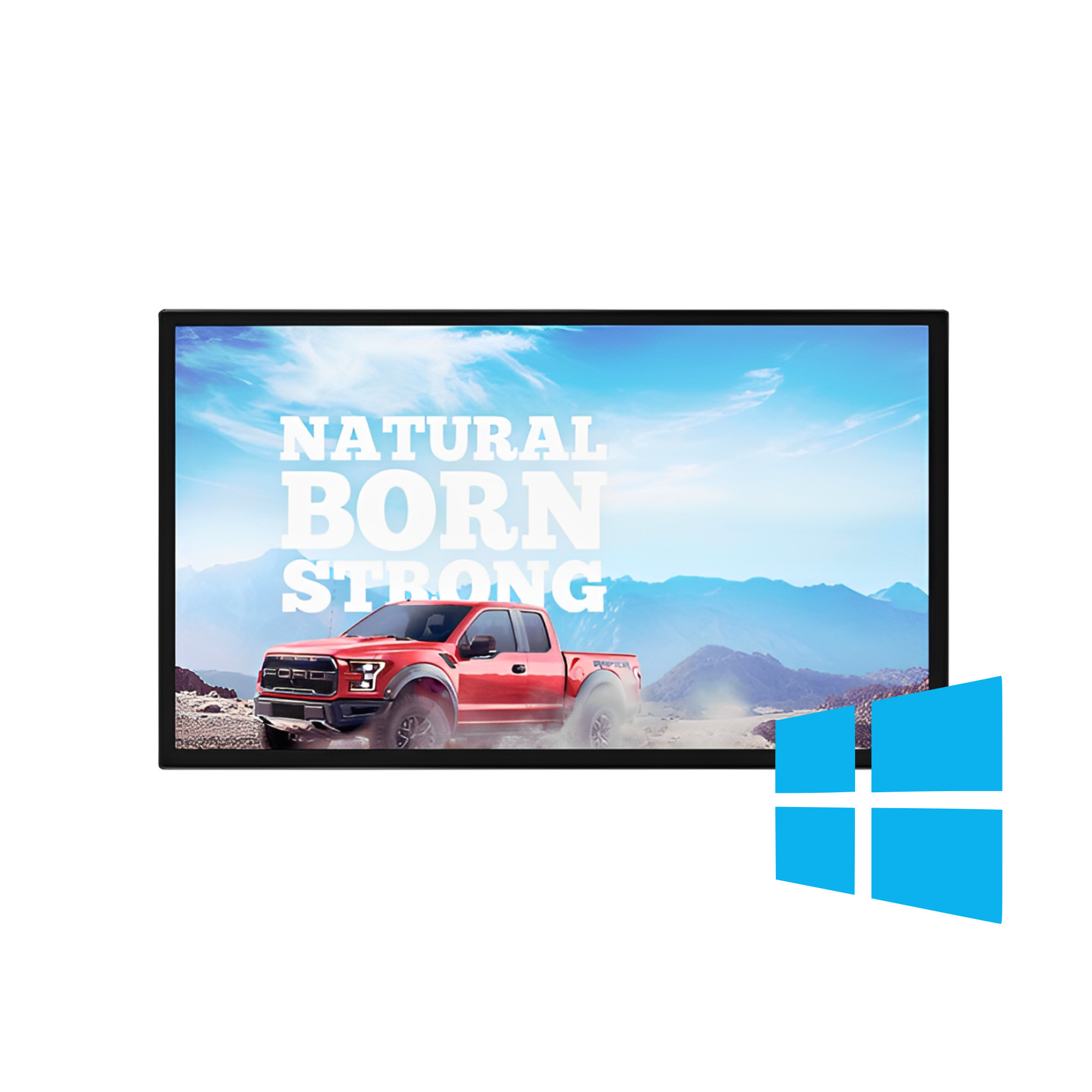 Ảnh 10 của Màn hình quảng cáo treo tường 43 inch cảm ứng Windows