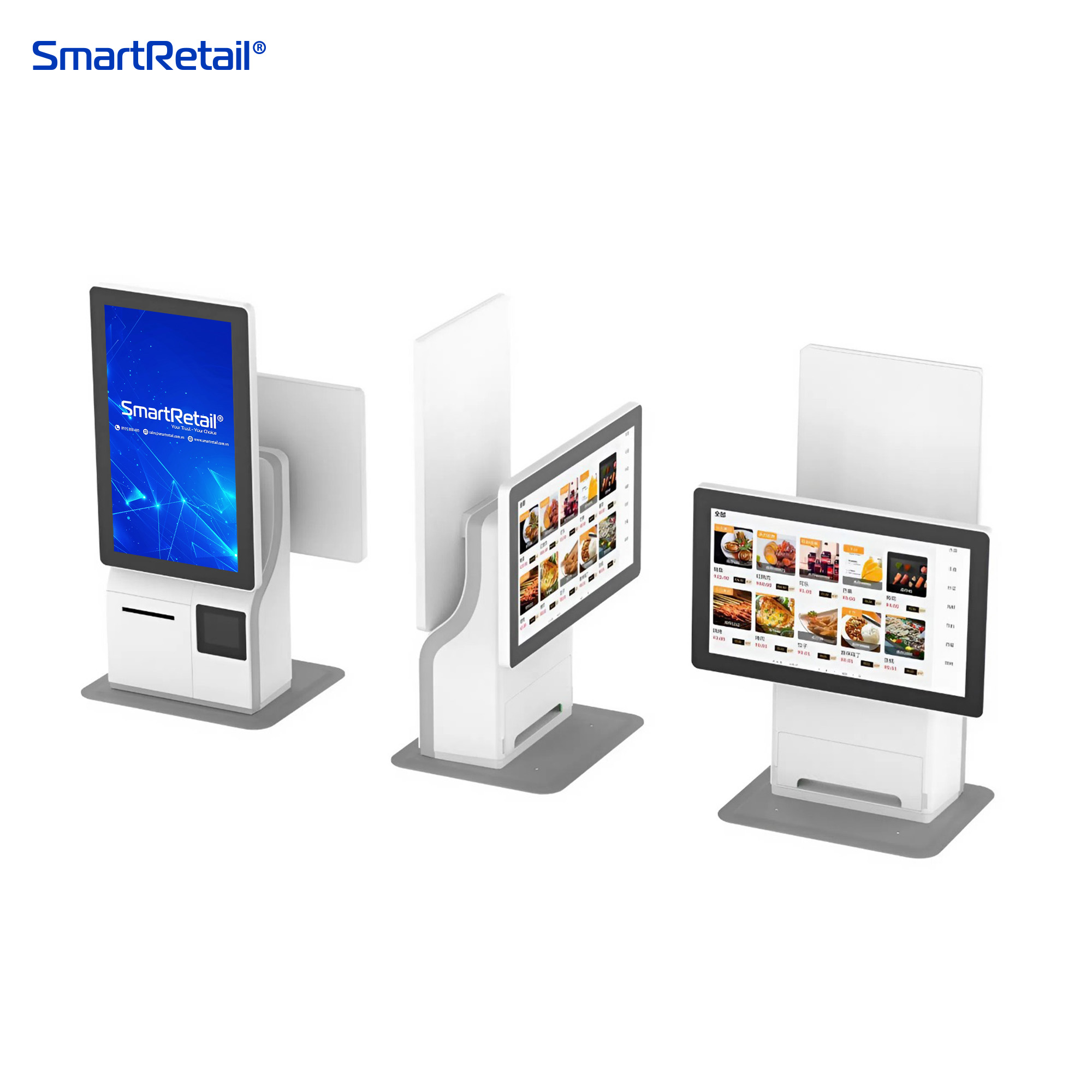 Ảnh 5 của Kiosk ordering 2 màn hình | Máy tính tiền tự phục vụ hiện đại