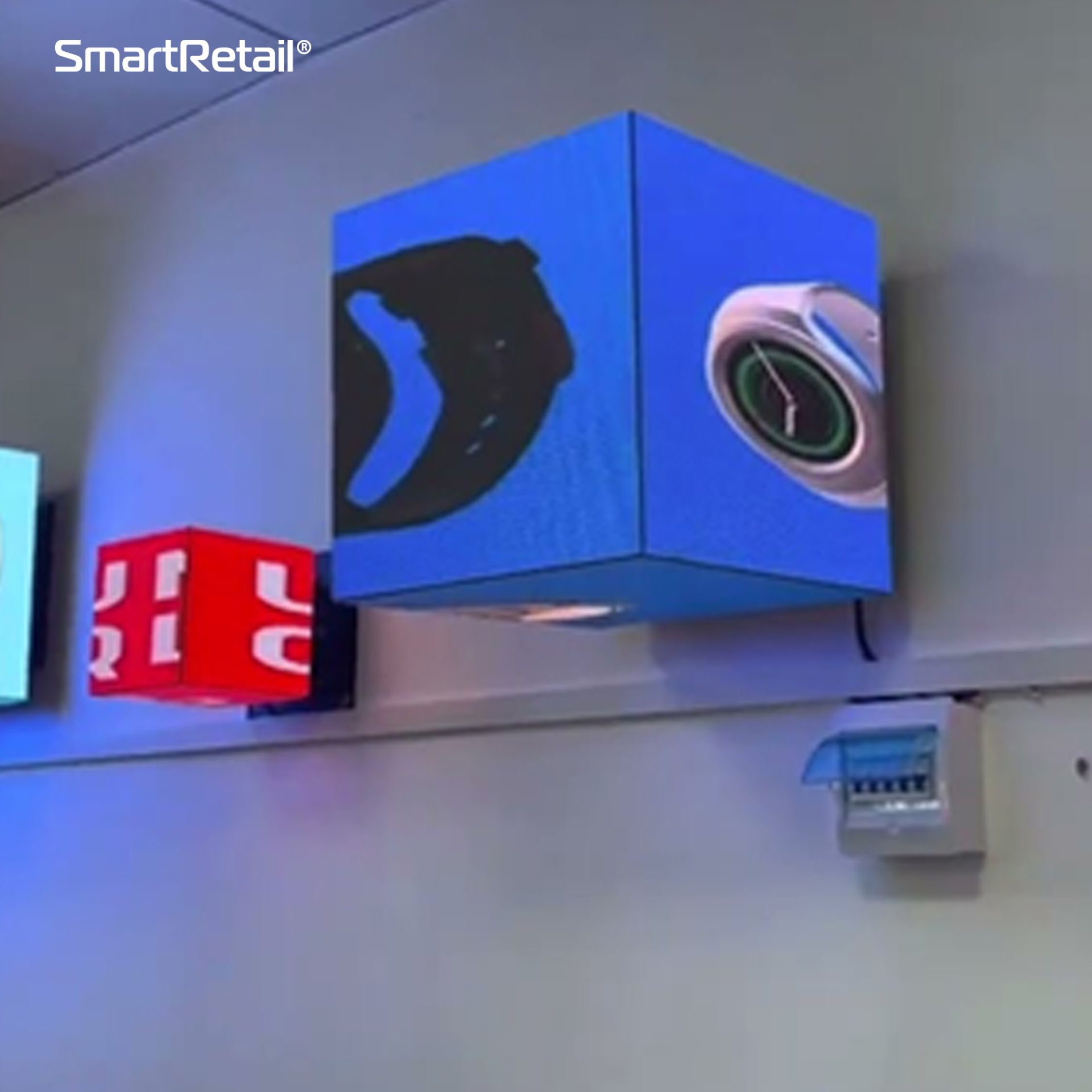 Ảnh 4 của Màn hình LED Cubik 4 mặt treo tường ngoài trời