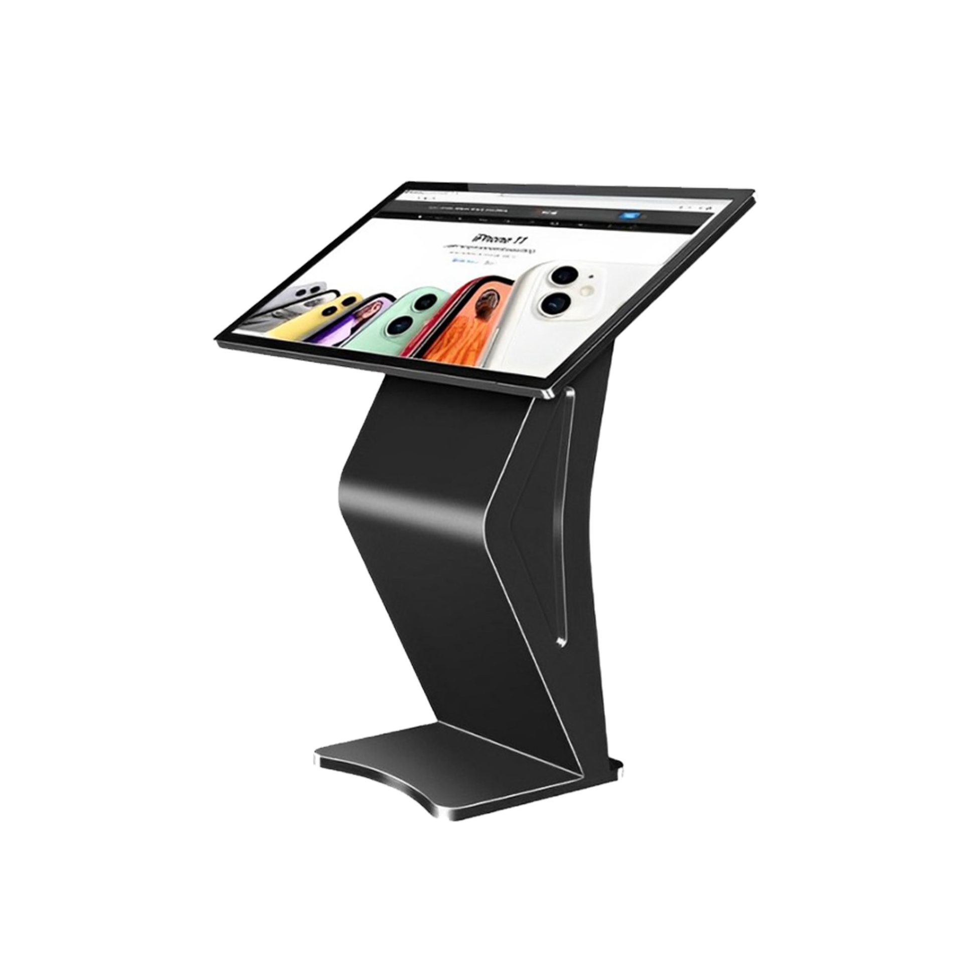 Màn hình chân quỳ chữ K 32 inch | Màn hình cảm ứng chân quỳ Windows