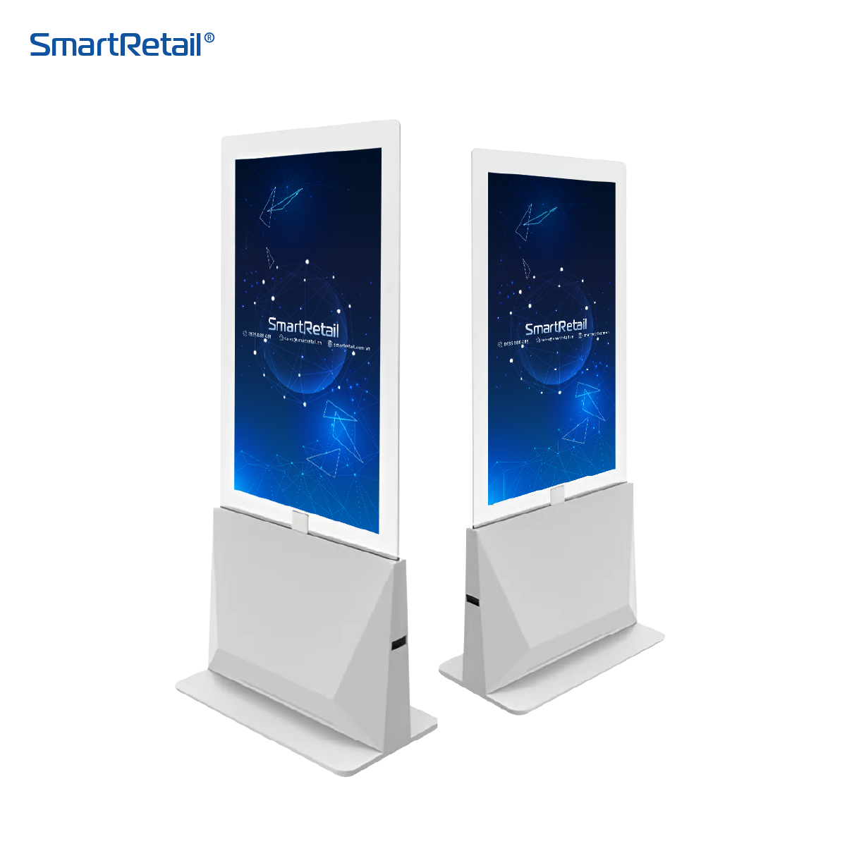 Ảnh 6 của Màn hình quảng cáo chân đứng trong suốt 50 inch