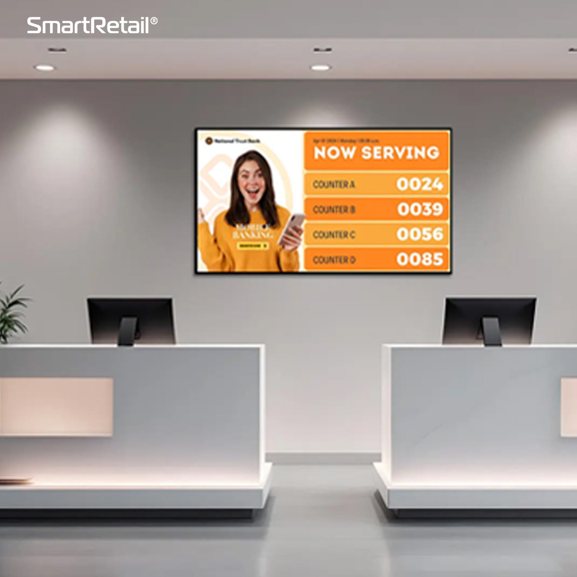 Ảnh 6 của Màn hình quảng cáo treo tường 43 inch Android 14 | 4K | 500 Nits