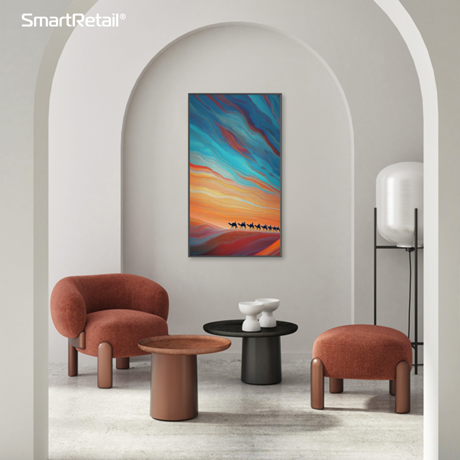 Ảnh 5 của Màn hình quảng cáo treo tường 43 inch Android 14 | 4K | 500 Nits