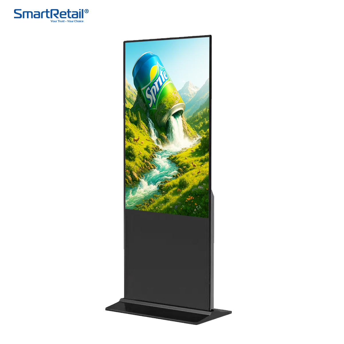 Ảnh 5 của Màn hình quảng cáo chân đứng 32 inch viền 2cm
