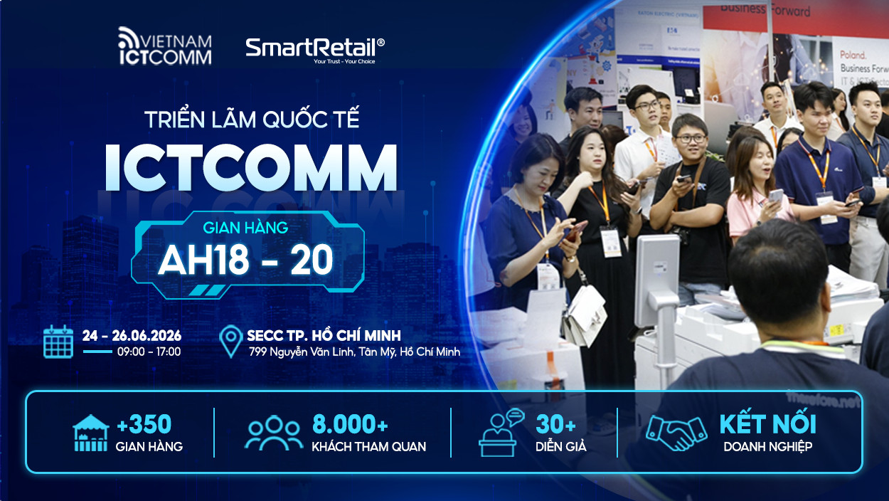 Vietnam ICTCOMM trải nghiệm giải pháp hiển thị thông minh tại SmartRetail
