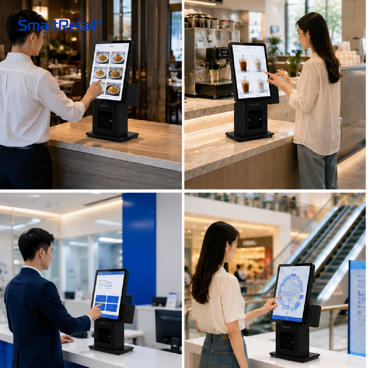 Ảnh 4 của Kiosk tự phục vụ để bàn 22 inch | Self Service Kiosk 22 inch