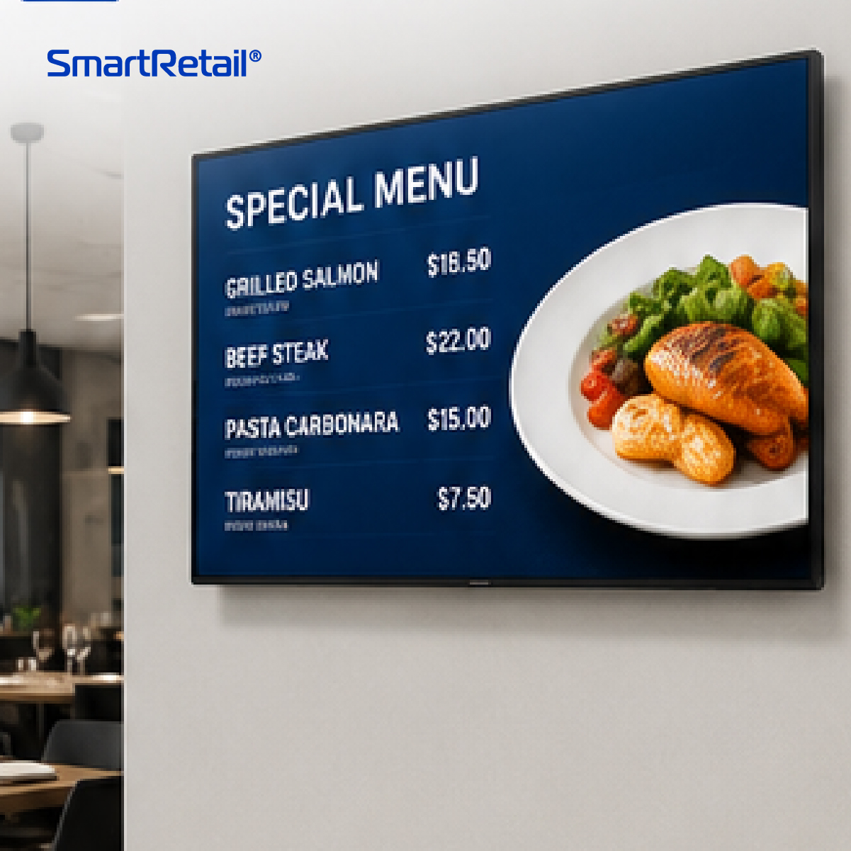 Ảnh 9 của Màn hình quảng cáo treo tường 55 inch Android 11 | 2K | 700 nits