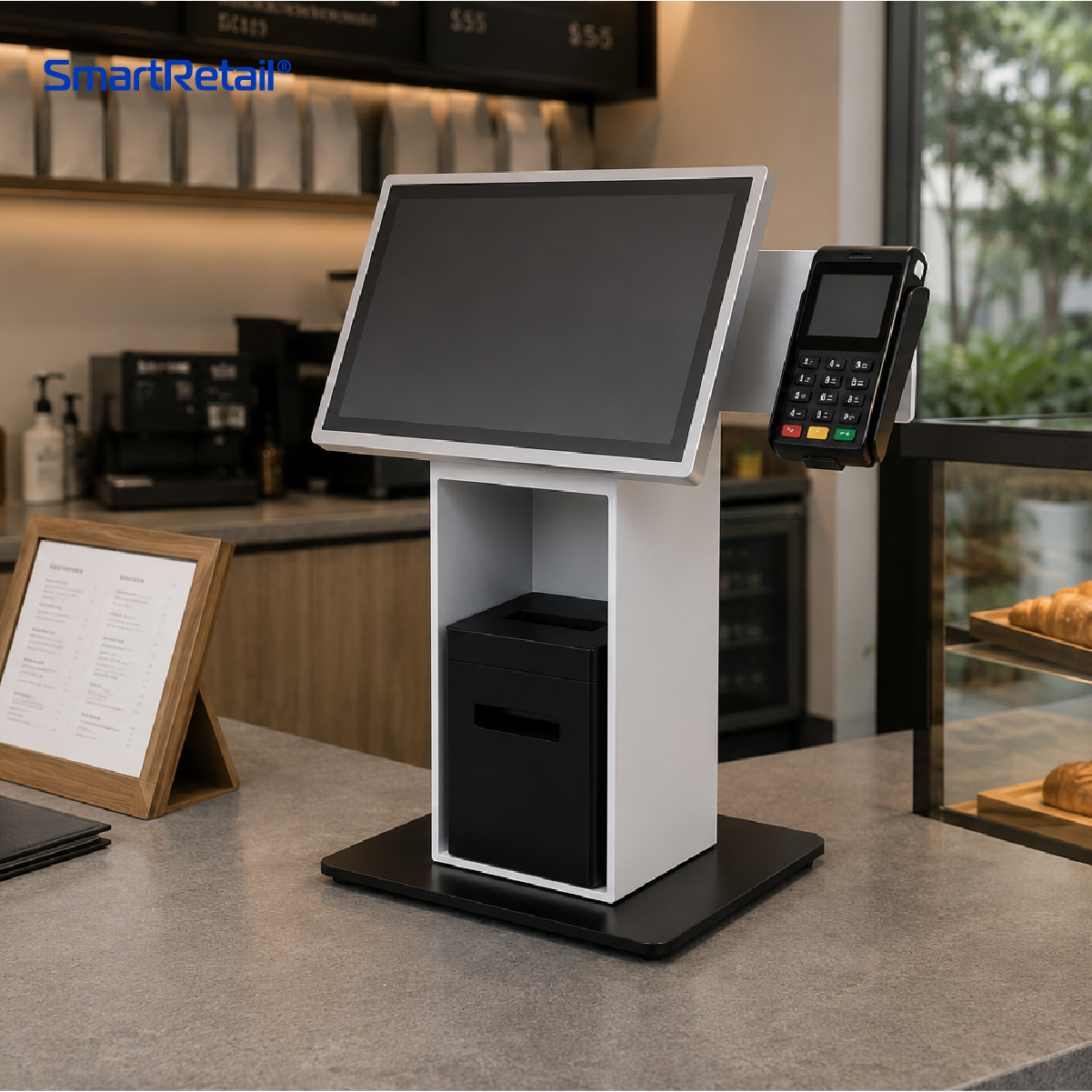 Ảnh 6 của Kiosk tự phục vụ chân đứng 22 inch | Self Service Kiosk 22 inch 