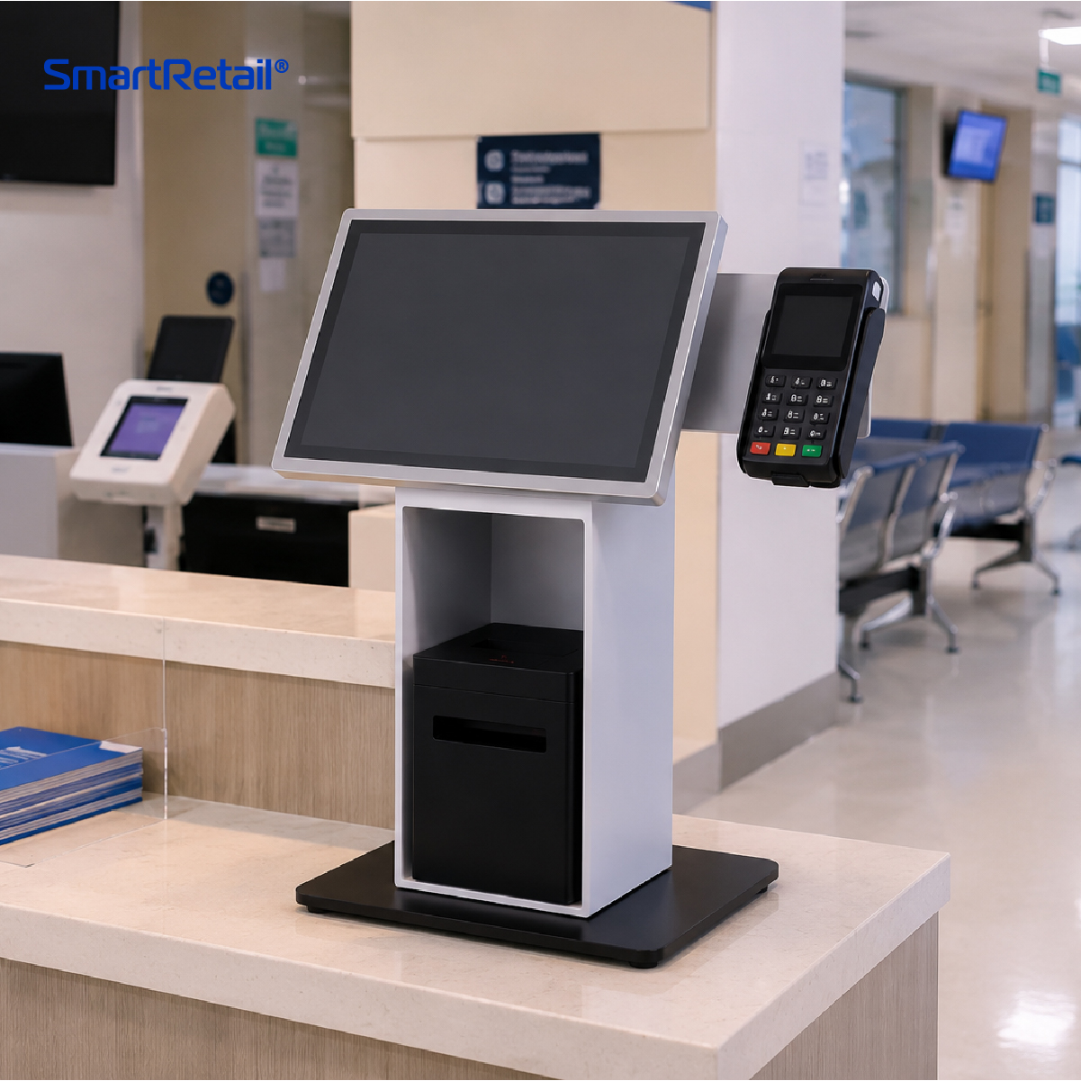 Ảnh 7 của Kiosk tự phục vụ chân đứng 22 inch | Self Service Kiosk 22 inch 