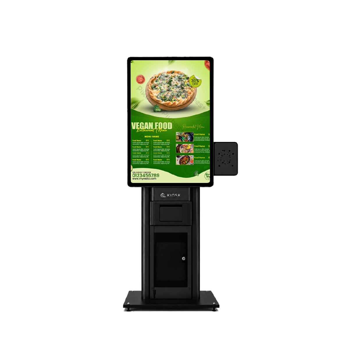 Kiosk tự phục vụ để bàn 22 inch | Self Service Kiosk 22 inch