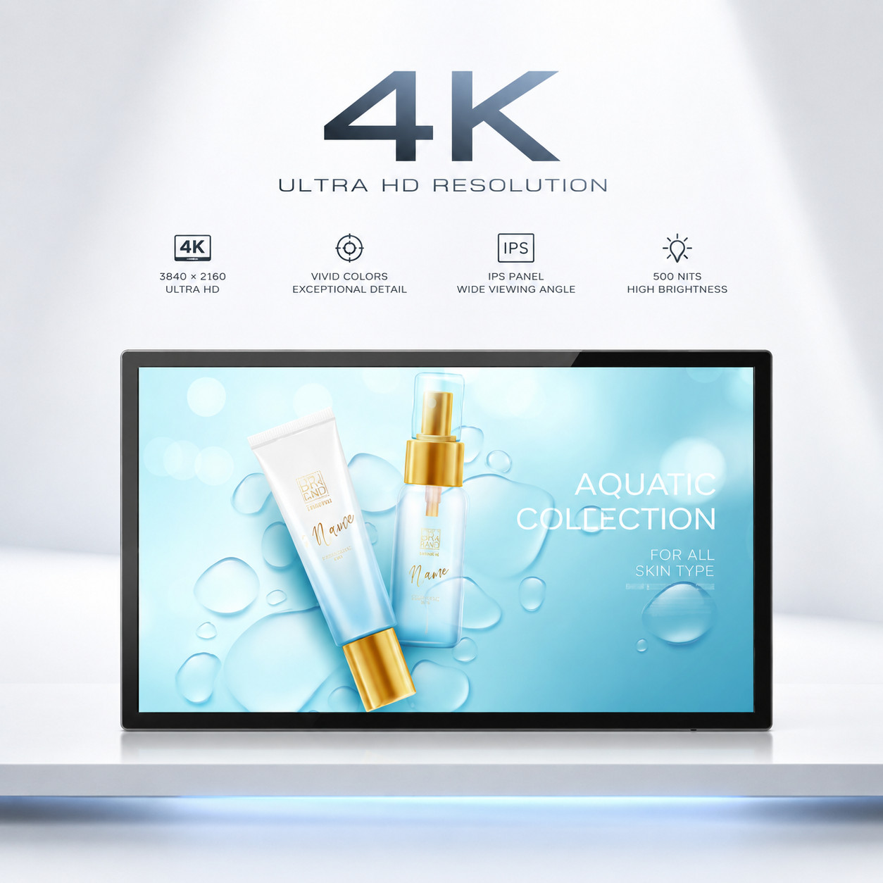Ảnh 3 của Màn hình treo tường cảm ứng Android 32 inch | Android LCD Wall Mounted Touchscreen