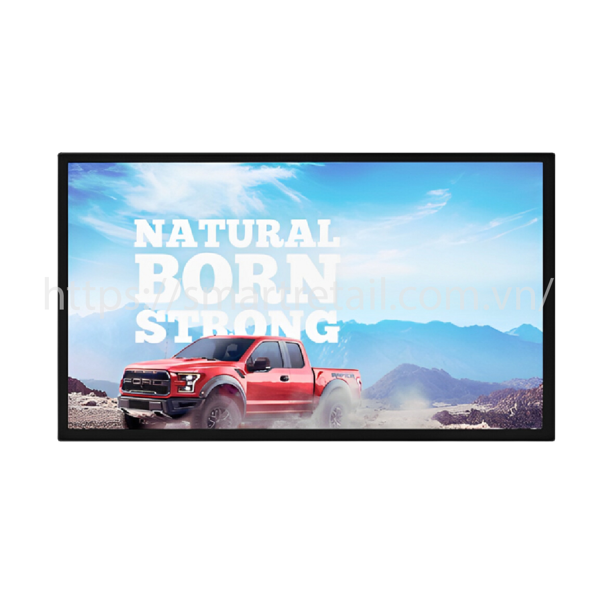 Màn hình quảng cáo treo tường viền 10mm - LCD Wall Mounted 10mm Bezel