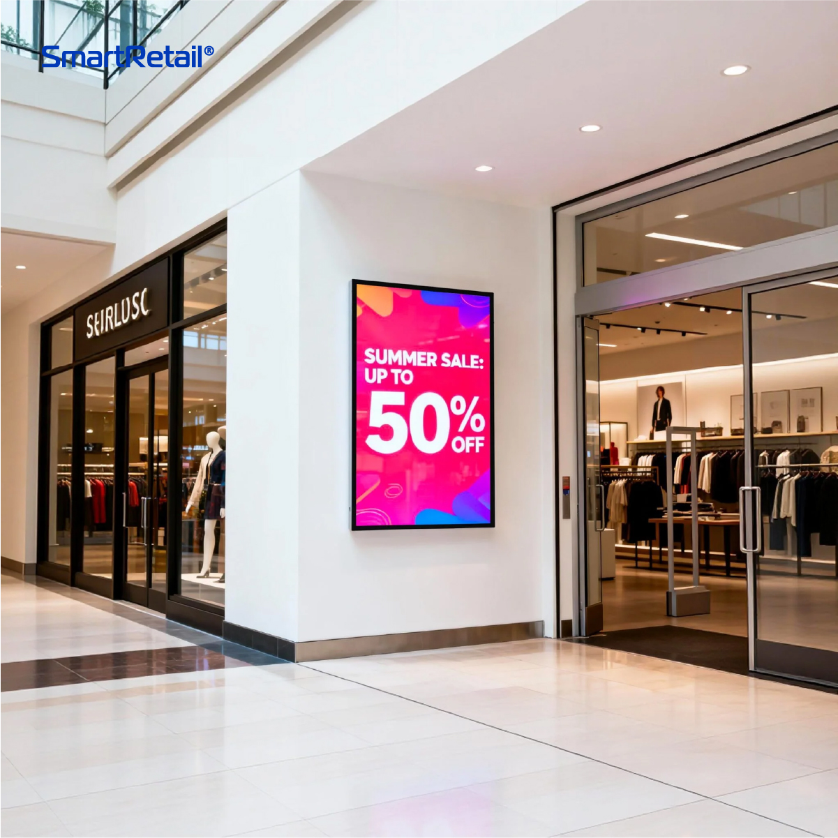 Ảnh 8 của Màn hình treo tường cảm ứng Android 50 inch | Android LCD Wall Mounted Touchscreen